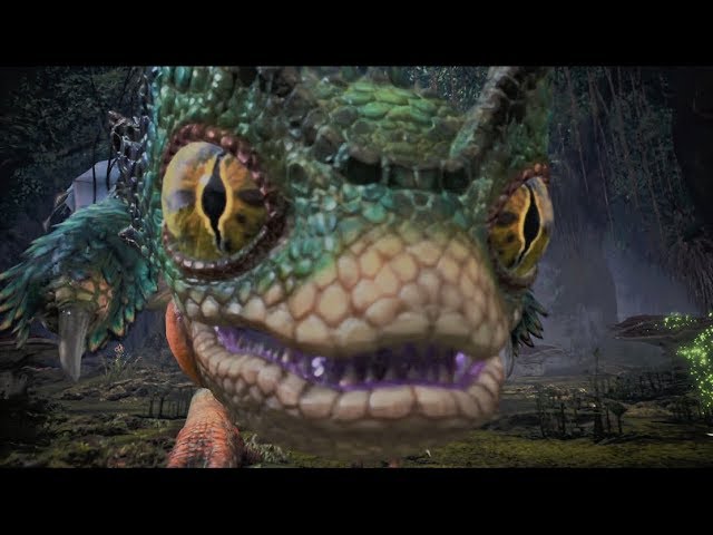 MHWβ】毒妖鳥プケプケの生態（字幕付き） - YouTube