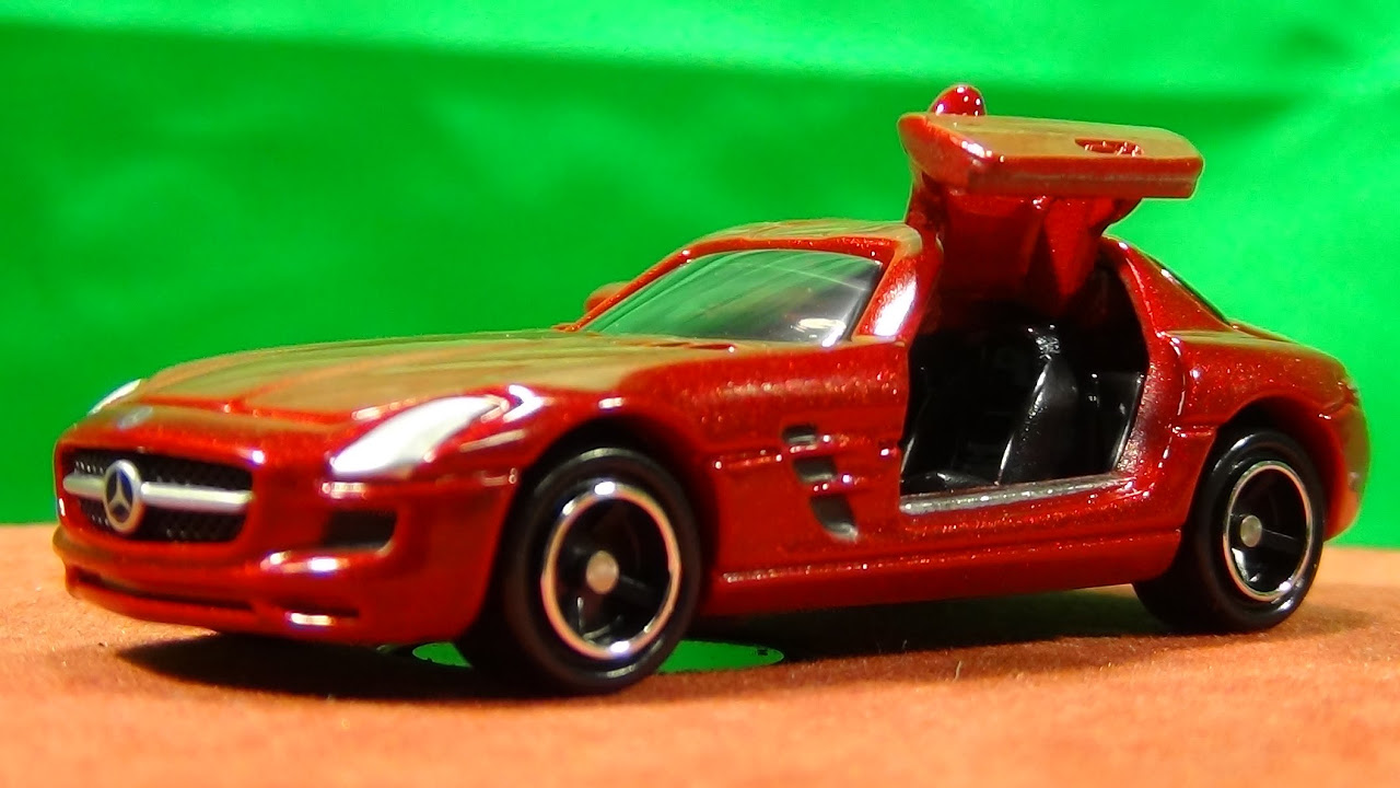 トミカイベントモデル NO.36 メルセデスベンツ SLS AMG - YouTube