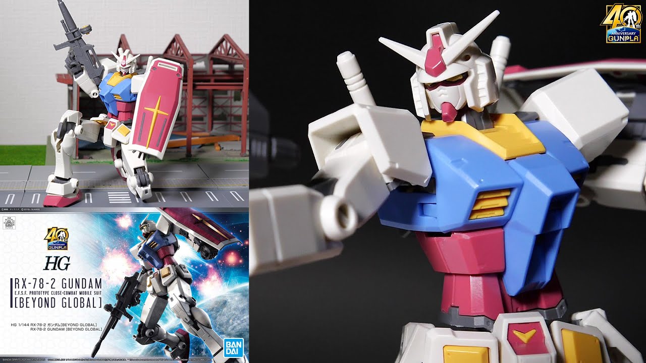 Gunpla 40th Anniversary Kit! HG 1/144 RX-78-2 Gundam (BEYOND