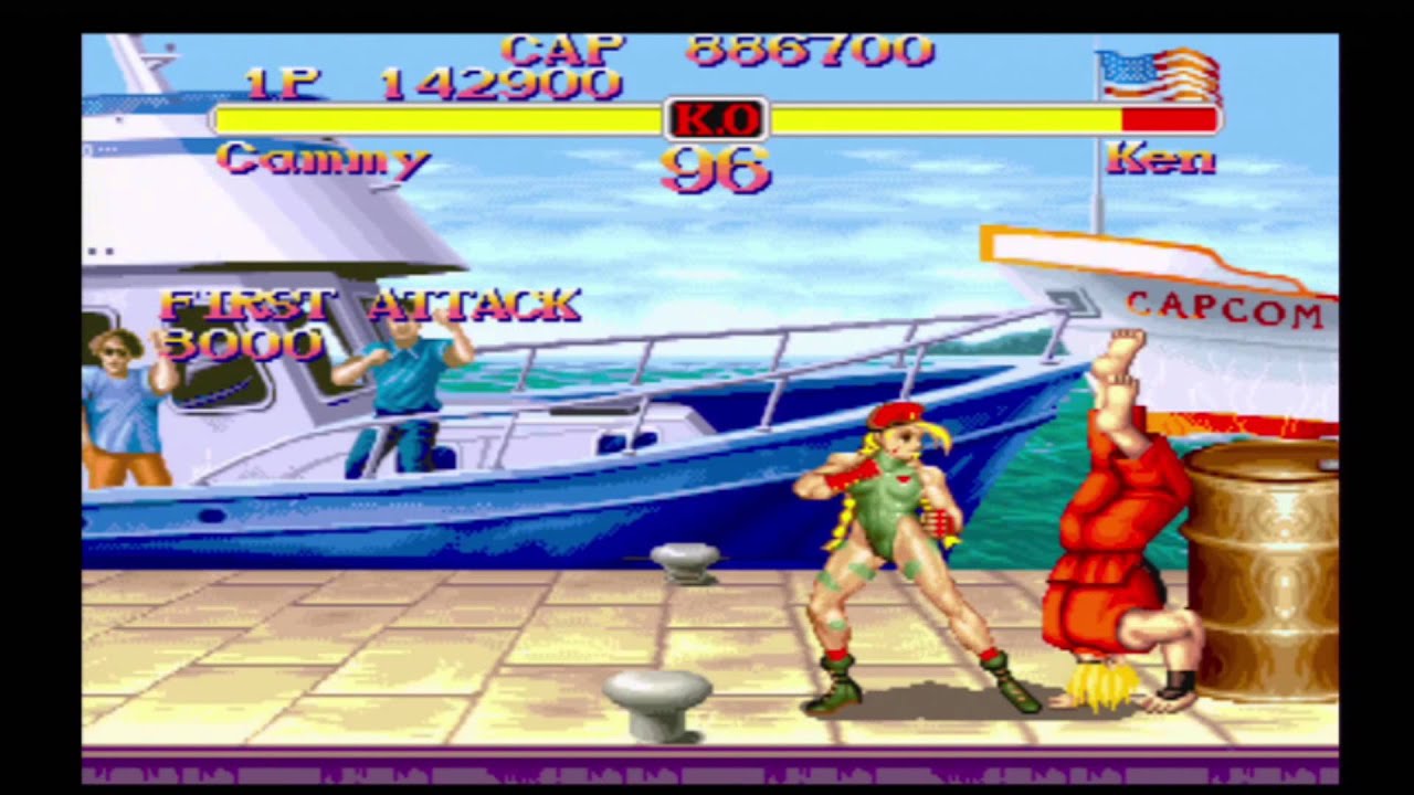 スーパーストリートファイター2 キャミィプレイ動画（前編） - YouTube