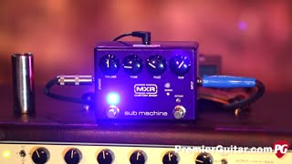 Review Demo - MXR Custom Shop Sub Machine Octave Fuzz - YouTube