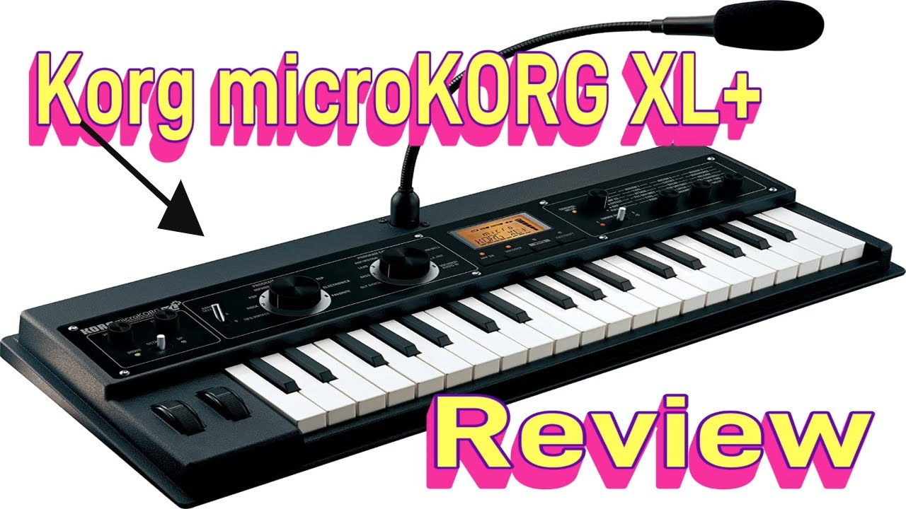 Korg microKORG XL+ 37-Key Synthesizer/Vocoder - YouTube