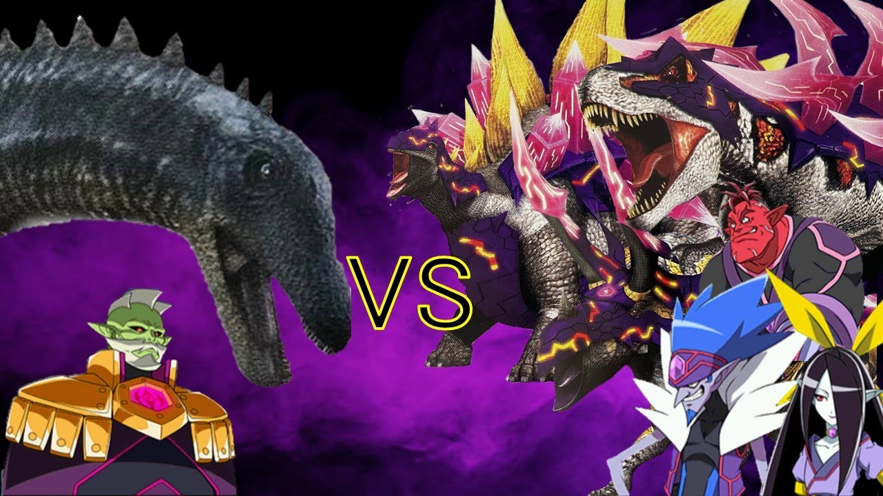 恐竜キング 】アパトサウルス 激闘！ザンジャーク！！(FierceFight