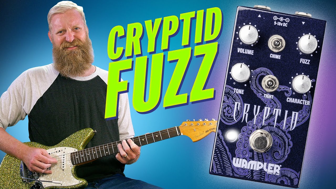 Wampler CRYPTID FUZZ - Massive modern fuzz, Painfully stiff velcro