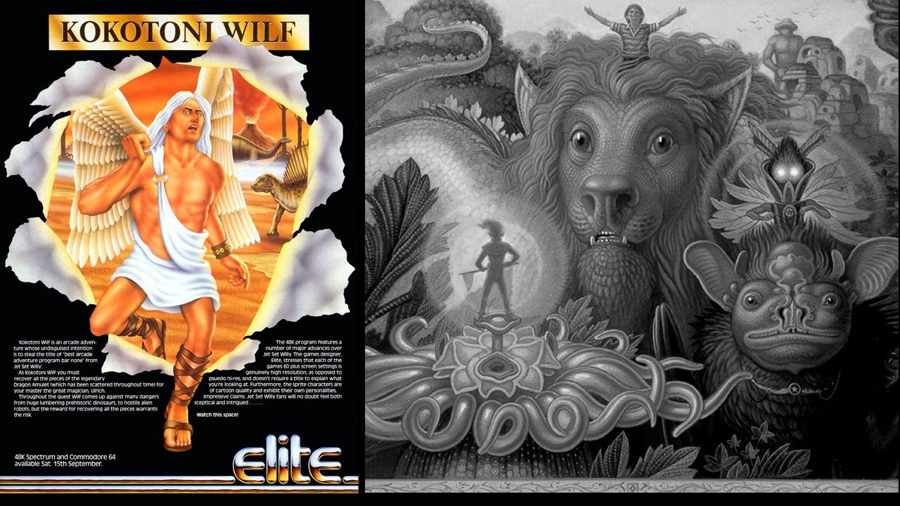 Kokotoni Wilf [1984] ZX Spectrum Runplay - YouTube