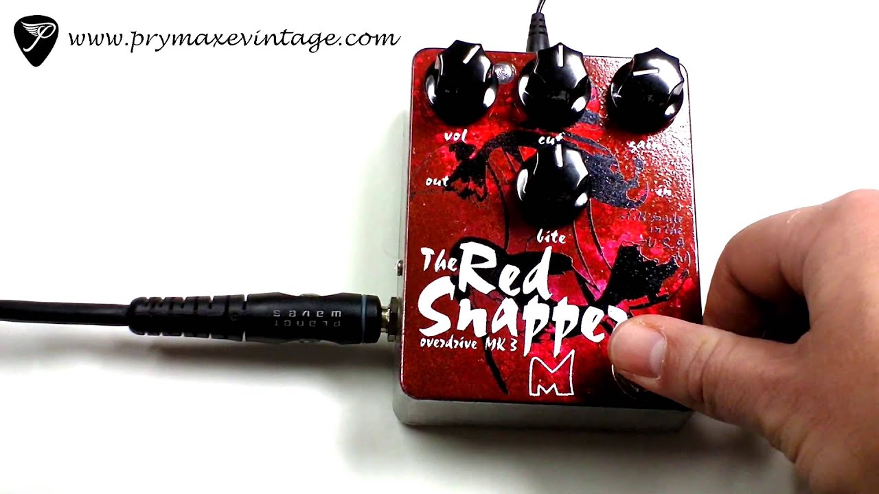 Menatone The Red Snapper MK3 Overdrive - YouTube