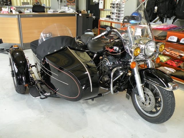 ハーレーダビッドソンFLHR + リバティサイドカー ☆ Sun motorcycles
