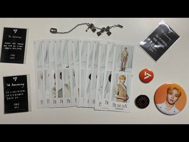 Seventeen 7th Anniversary Bracelet Unboxing + Extra Be The Sun