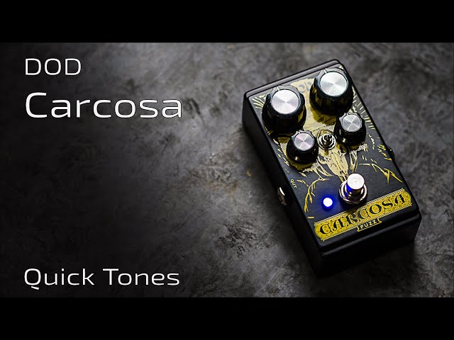 DOD Carcosa Fuzz - Quick Tones (no talk) - YouTube