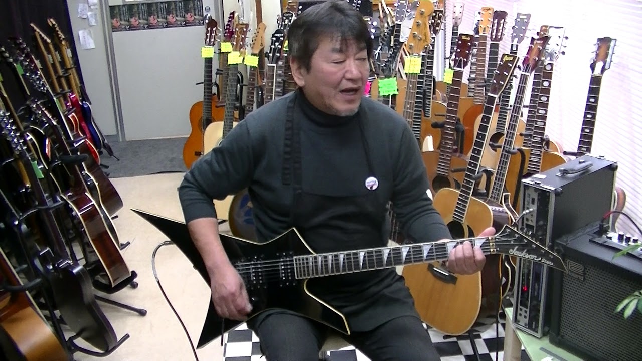 Jackson Stare KS ジャクソンスターズ ケリー （中信楽器製） - YouTube