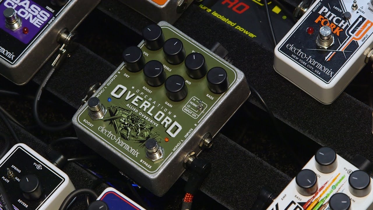 Electro Harmonix Operation Overlord - NAMM 2017 - YouTube
