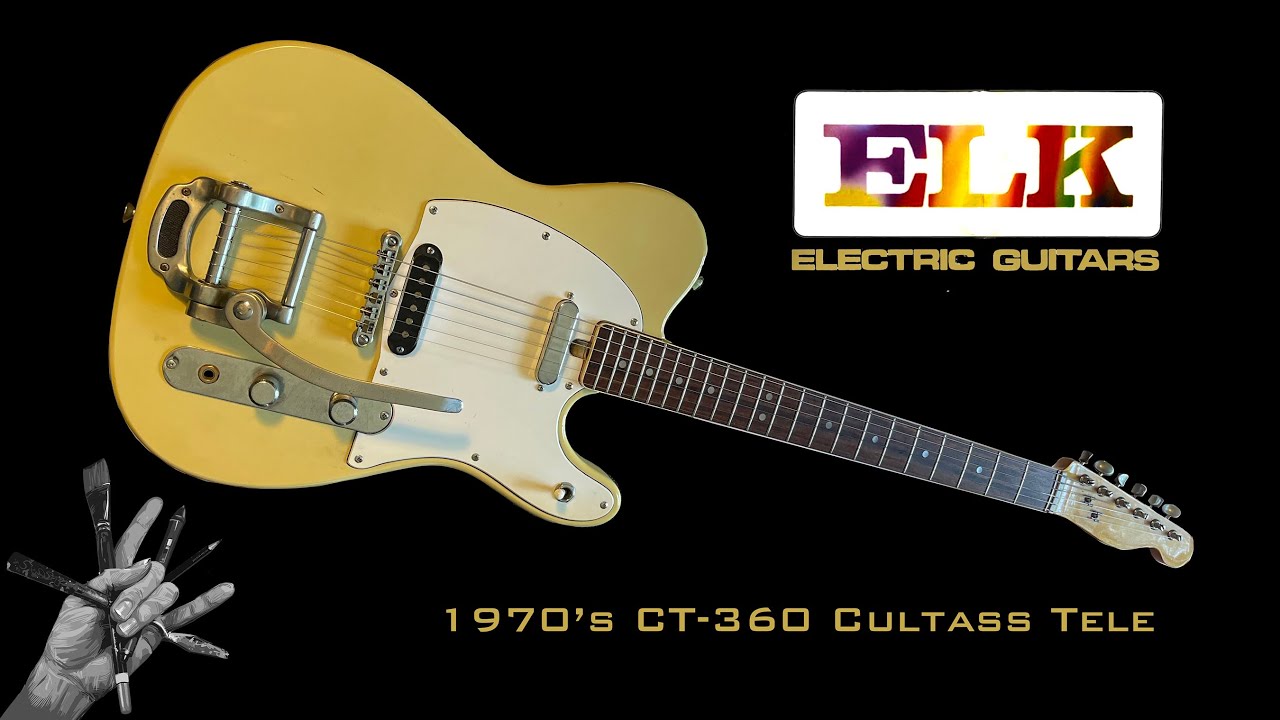 ELK CUTLASS Japan Vintage Guitar - YouTube