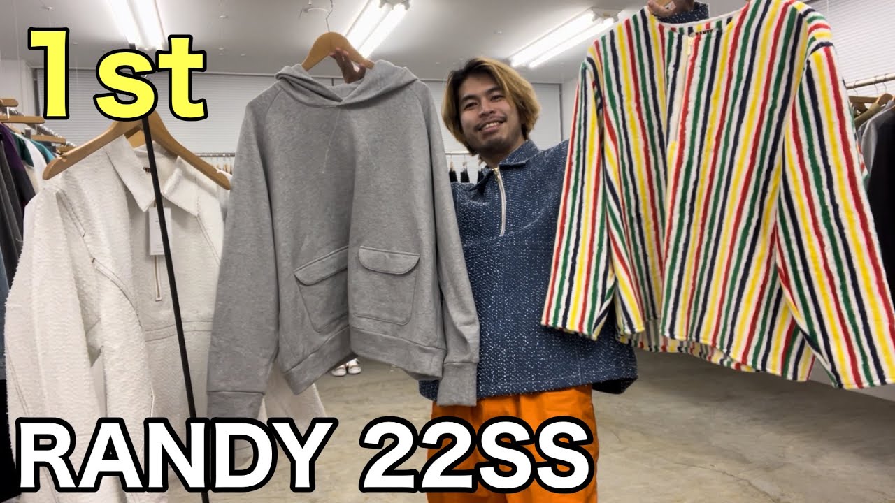 最速】RANDY 22SS 1st！！ブルゾン&トップス&パーカー！今季も初っ端