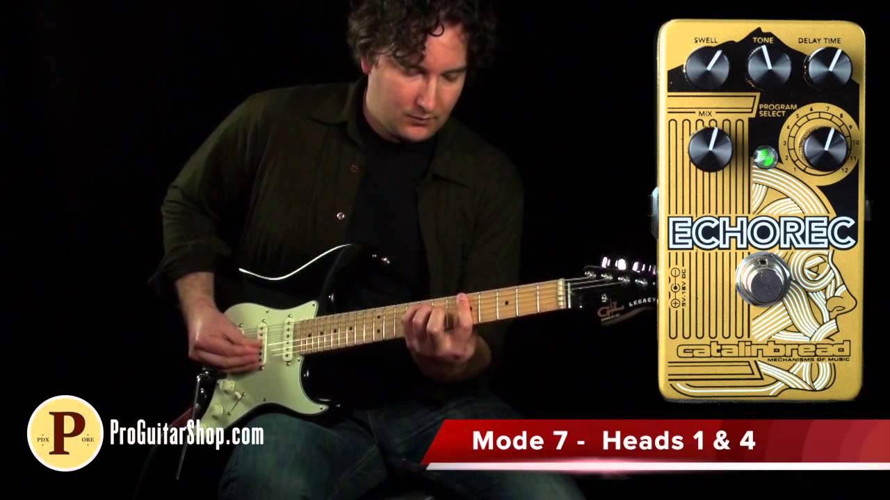 Catalinbread ECHOREC Multi-Head Echo Pedal」レビュー!エコー