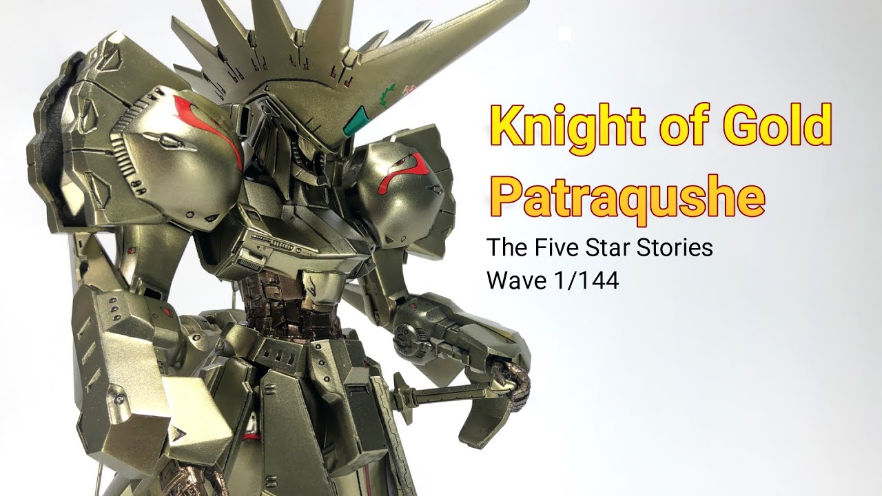 Wave 1/144 Knight of Gold Patraqushe KoG-AT The Five Star Stories
