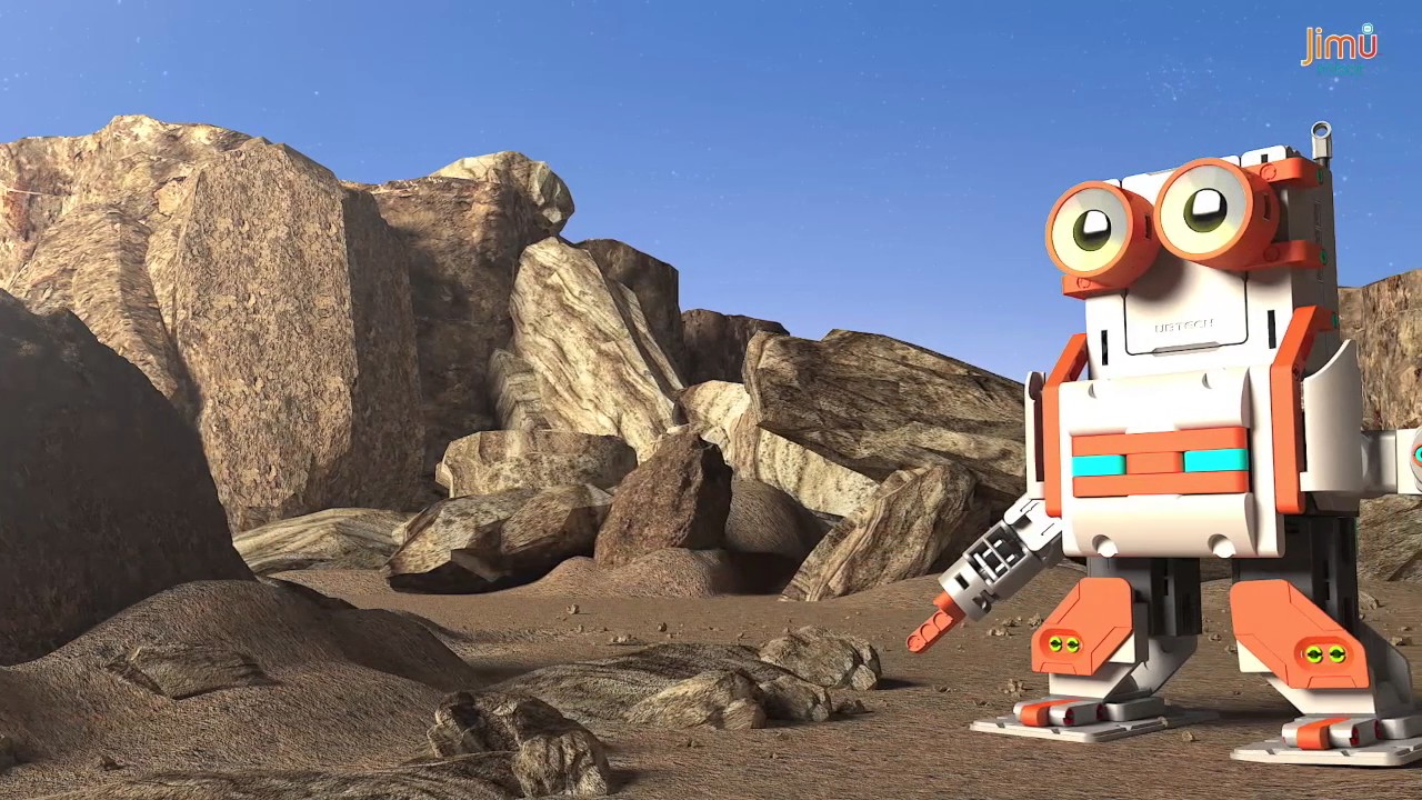 スマホで操作やプログラミング学習できるロボット「UBTECH Jimu Robot