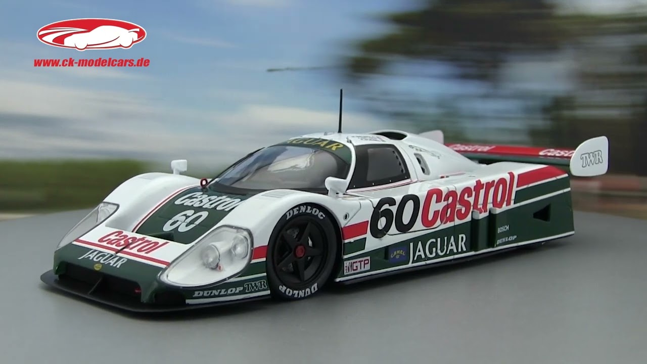 CMR 1:18 Jaguar XJR-9 #60 勝者 24h Daytona 1988 Brundle, Boesel