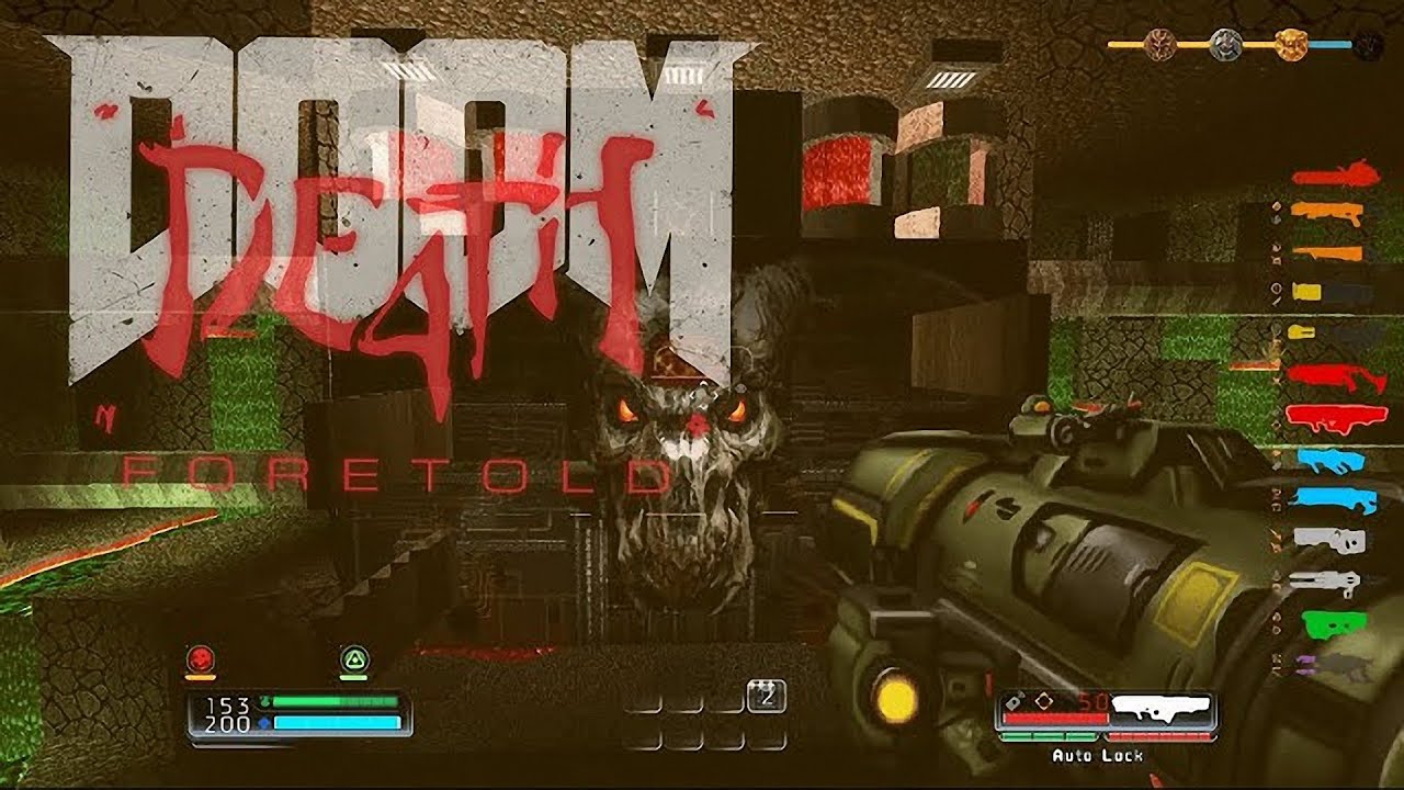 DOOM4 : DEATH FORETOLD (D4T) MOD GZDOOM PC - YouTube