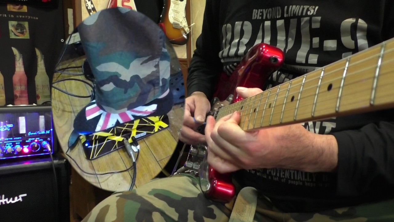 Dunlop CryBaby EVH-95 Eddie Van Halen Signature Wah Wah - YouTube