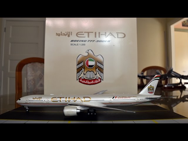 ETIHAD Boeing 777-300ER 1/200スケール Skymarks Boeing 777-300ER