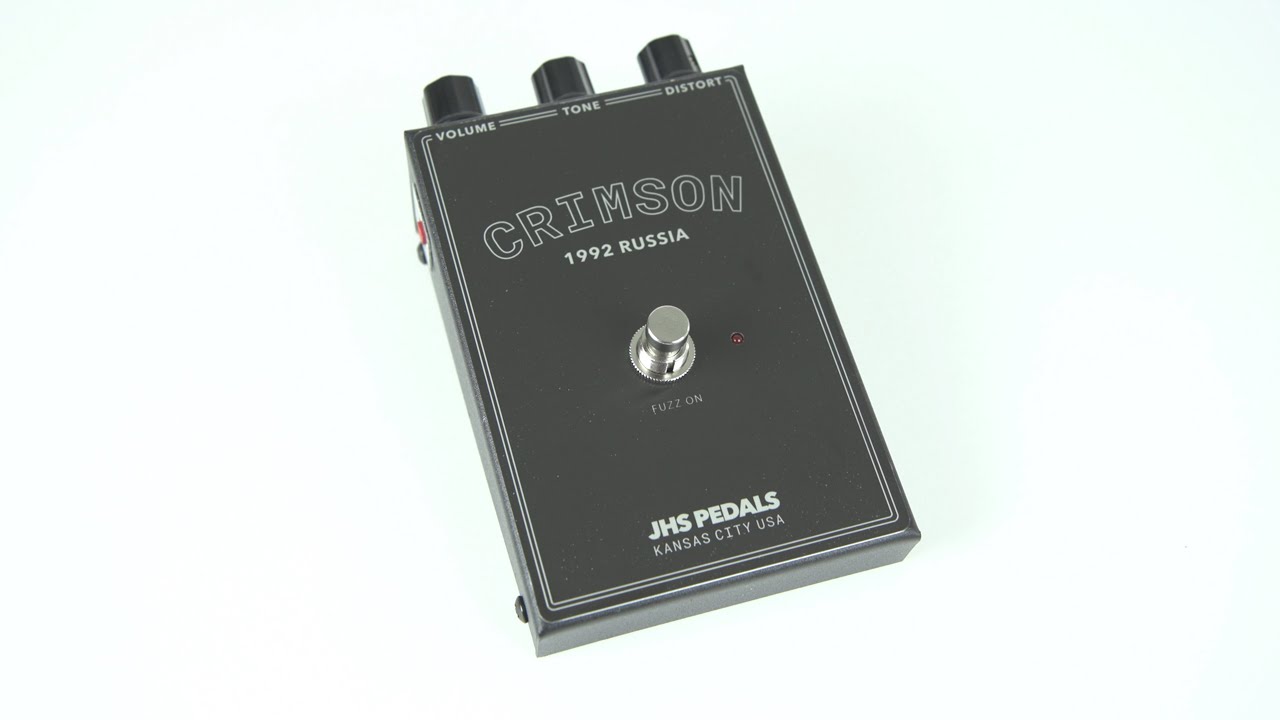 JHS Pedals Crimson - YouTube
