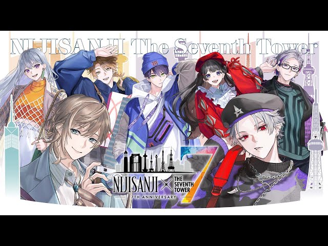 にじ7タワー 】最強のタワー作る【 かなえと 】 - YouTube