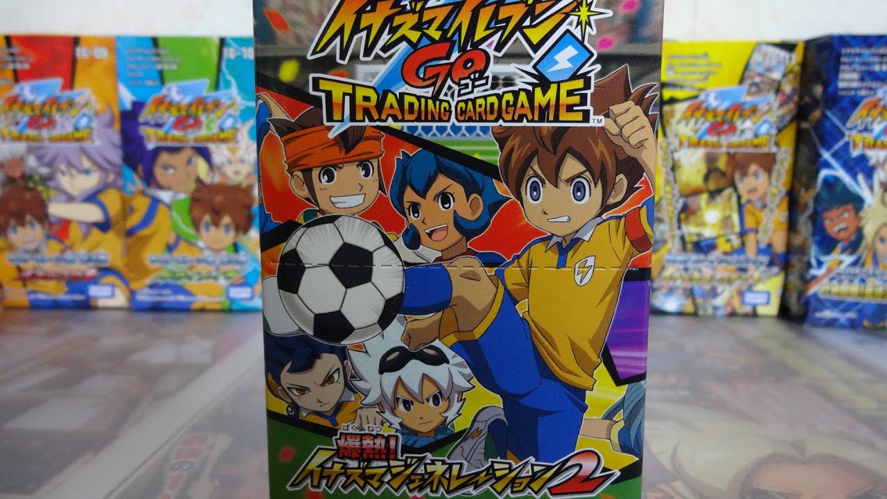 イナズマイレブンGO TCG 爆熱！イナズマジェネレーション2 BOX 開封
