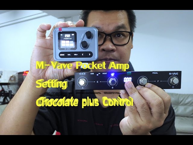 M-VAVE Pocket AMP + Chocolate Plus Setting Easy setting is an idea