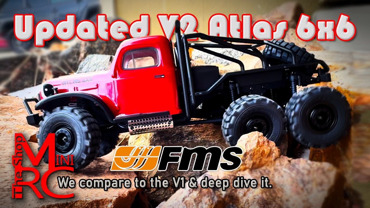 Eazy RC FMS Atlas 6x6 V2 Review – The Ultimate 1/18 Scale Off-Road