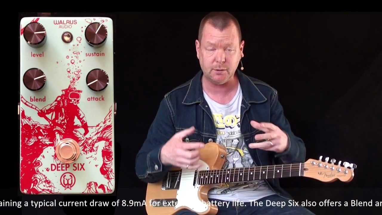 Walrus Audio: Deep 6 Compressor - YouTube