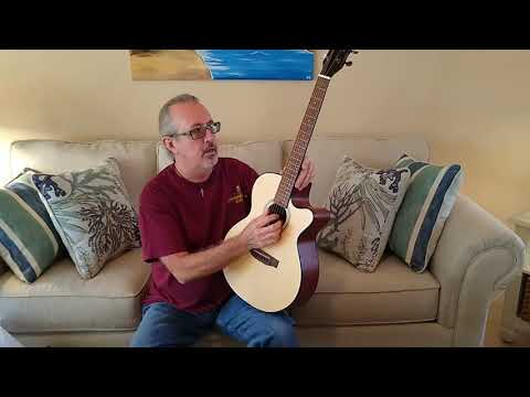 Aklot AKAG-3 Acoustic Guitar - YouTube