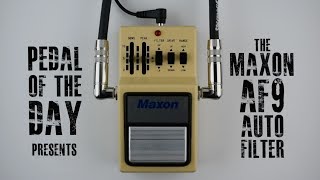 Maxon AF-9 Auto Wah Envelope Filter - YouTube