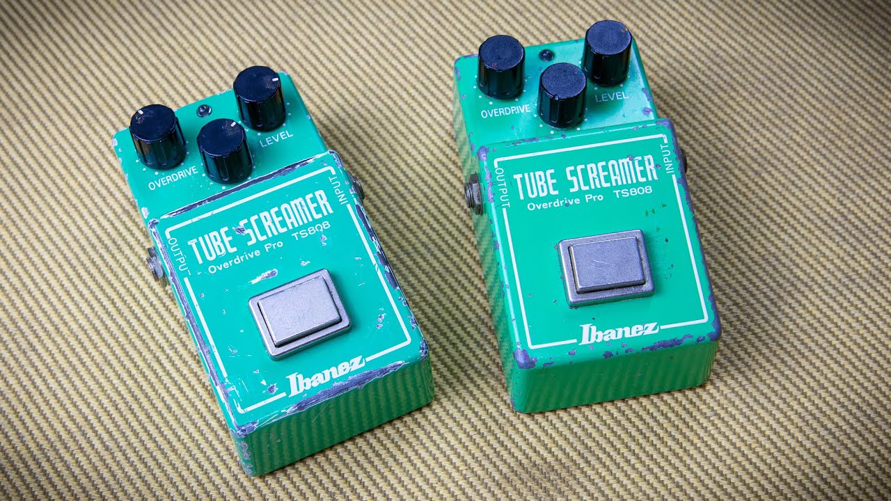 VINTAGE Tube Screamers, Worth The Hype? - 1981 TS808 vs Reissue, w