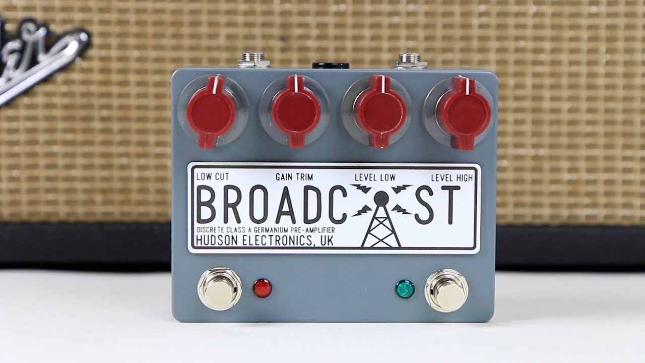 Hudson Electronics Broadcast Dual Footswitch - YouTube