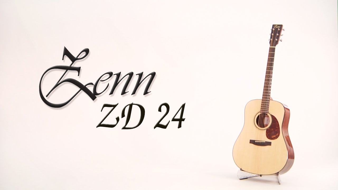 PLAYTECH (旧 ZENN) / アコースティックギター ZD24 - YouTube