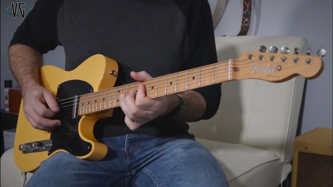 2017 Fender Road Worn 50's Telecaster - YouTube
