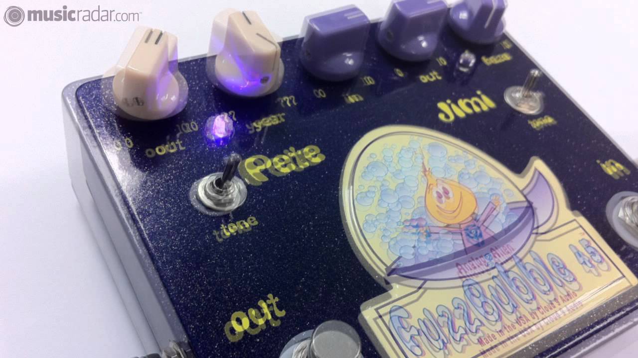 Analog Alien Fuzz Bubble 45 video demo - YouTube