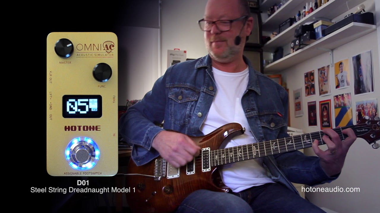 HOTONE: OMNI AC Acoustic Simulator - YouTube