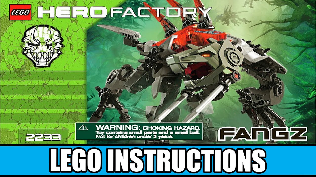 LEGO Instructions - HERO Factory - Savage Planet - 2233 - Fangz