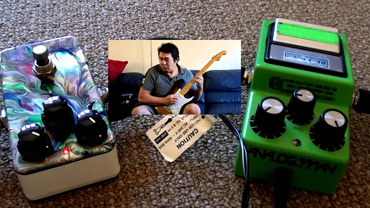 Ibanez TS-9 Silver Mod vs Landgraff Dynamic Overdrive Pedal - YouTube
