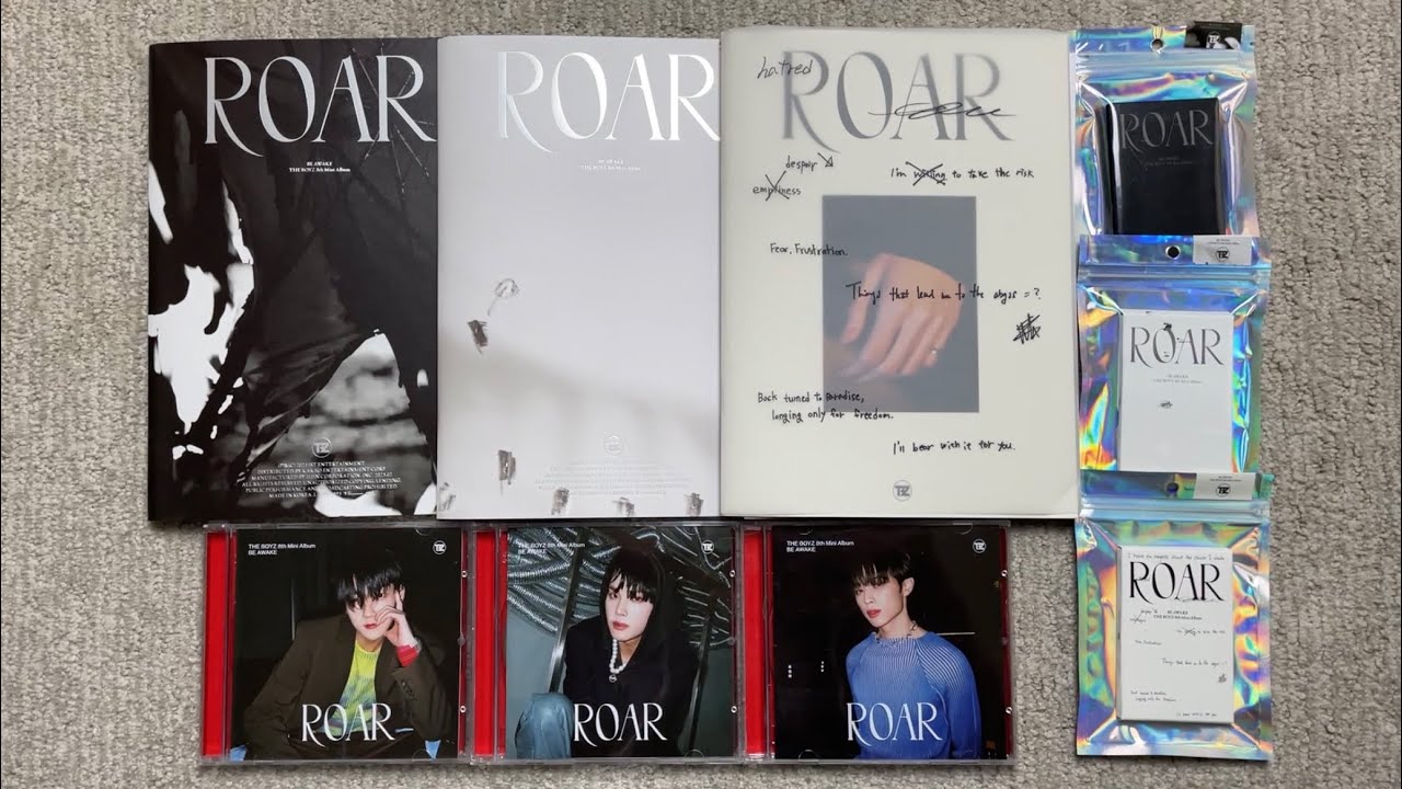 ♡Unboxing The Boyz 더보이즈 8th Mini Album BE AWAKE (Reach