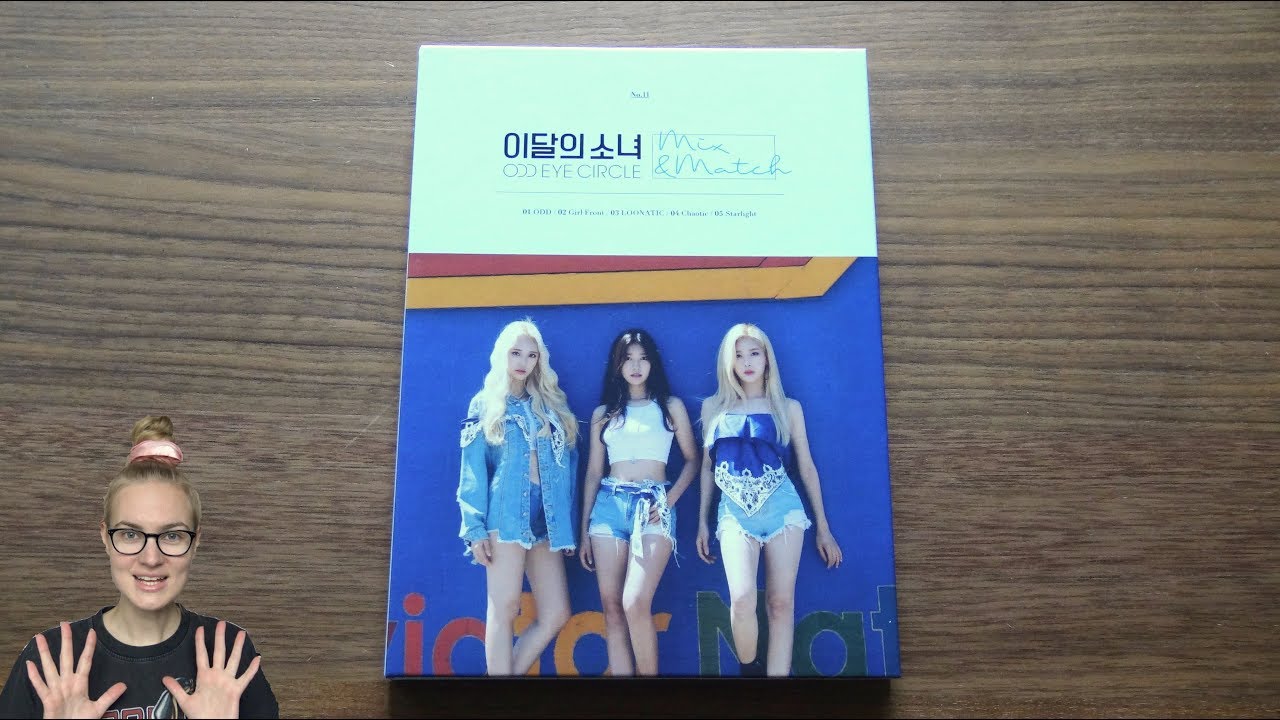 Unboxing Odd Eye Circle (LOONA) 1st Mini Album Mix & Match