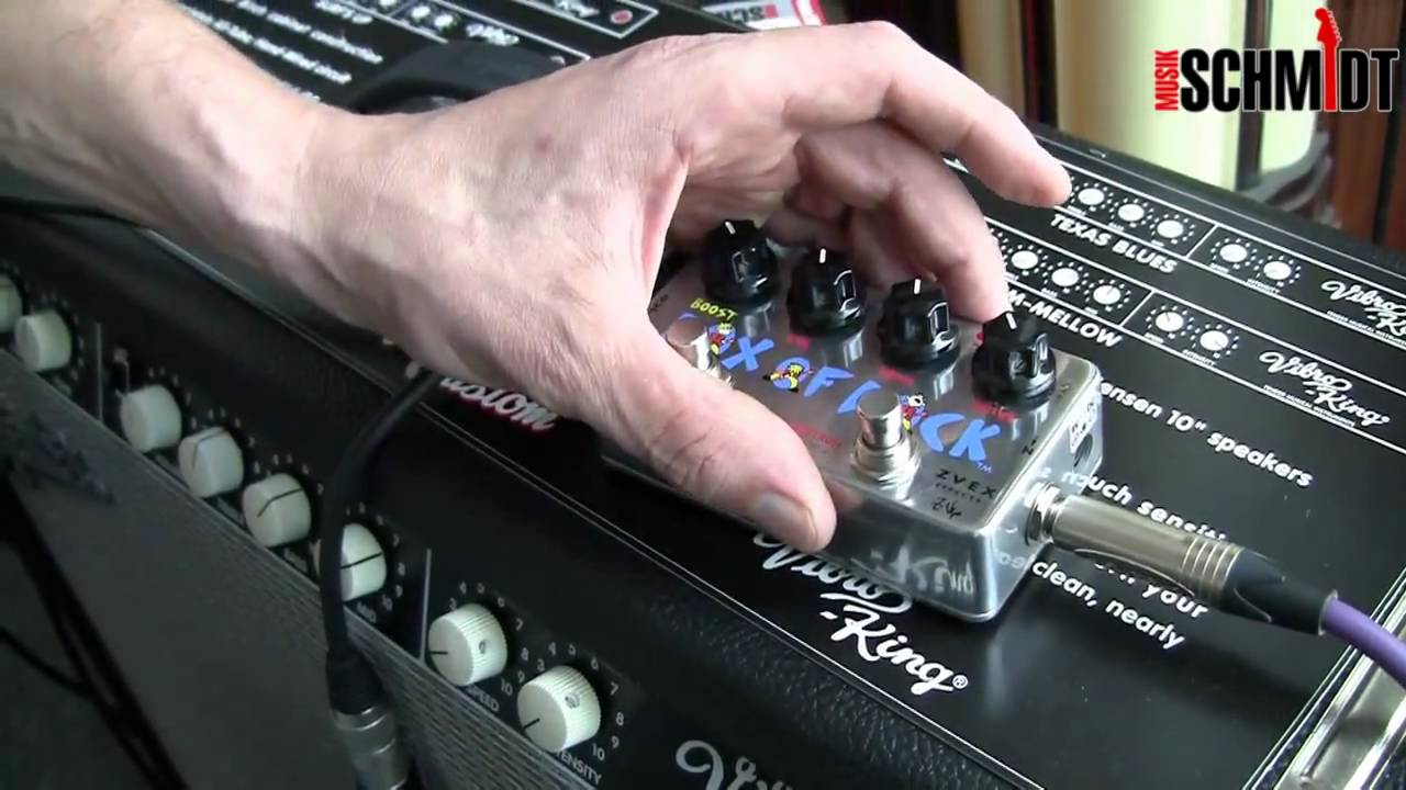 Z-vex Box of Rock Vexter - YouTube