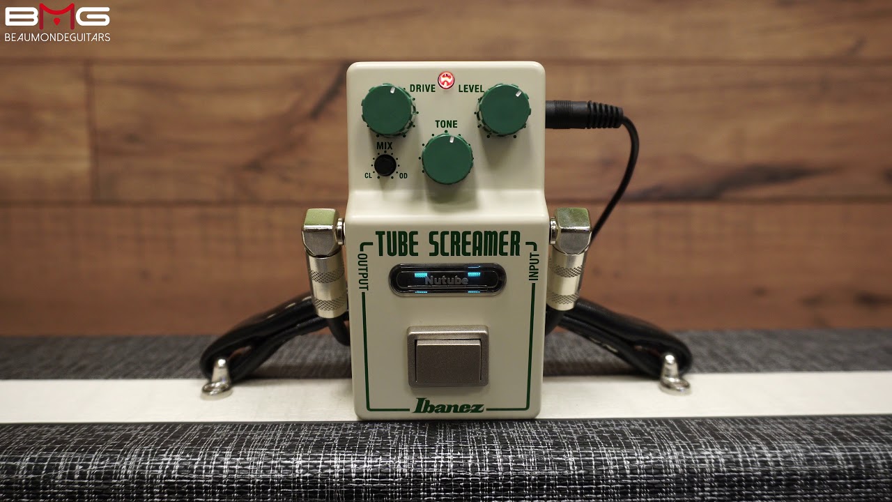 Ibanez NTS Nu Tube Screamer Demo - YouTube