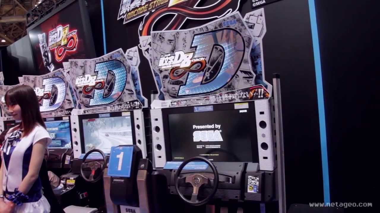 頭文字D ARCADE STAGE 8 インフィニティ (JAEPO 2014) - YouTube