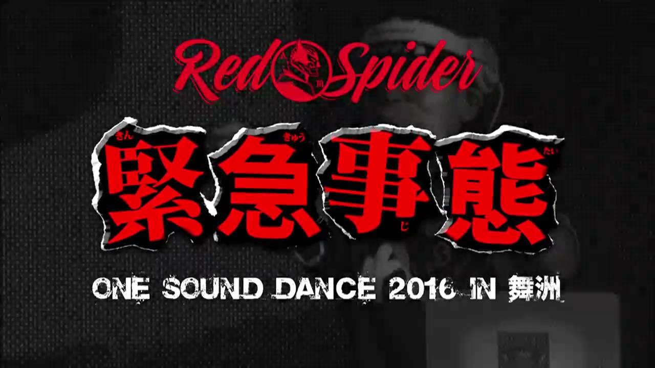RED SPIDER 緊急事態 〜ONE SOUND DANCE 2016 in 舞洲〜 | MIXCD販売