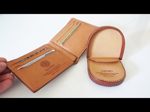 GANZO THIN BRIDLE (シンブライドル) 馬蹄小銭入れ - YouTube