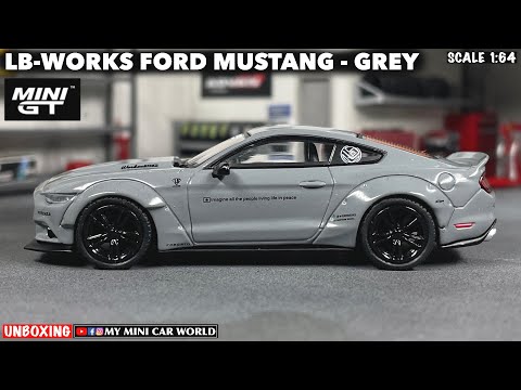 MY MINI CAR WORLD 』UNBOXING MINI GT 1/64 LB-WORKS FORD MUSTANG