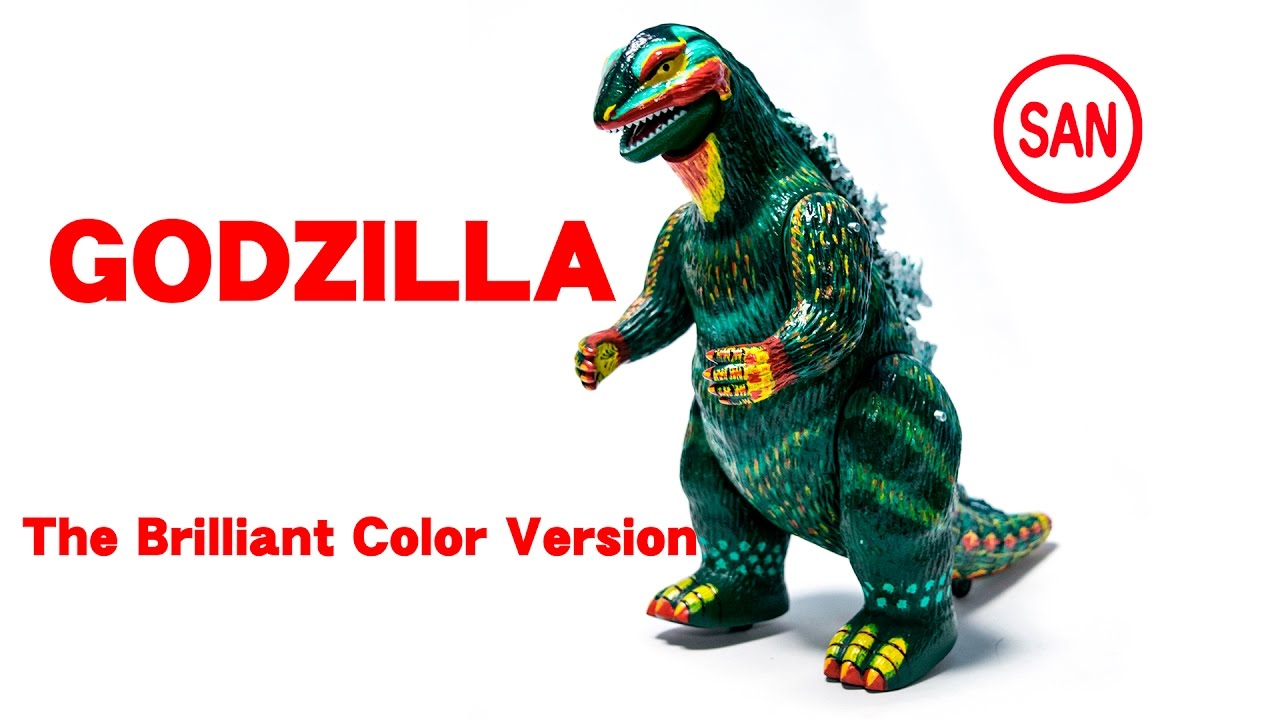 極彩色 GODZILLA B O STYLE The Brilliant Color Version - YouTube