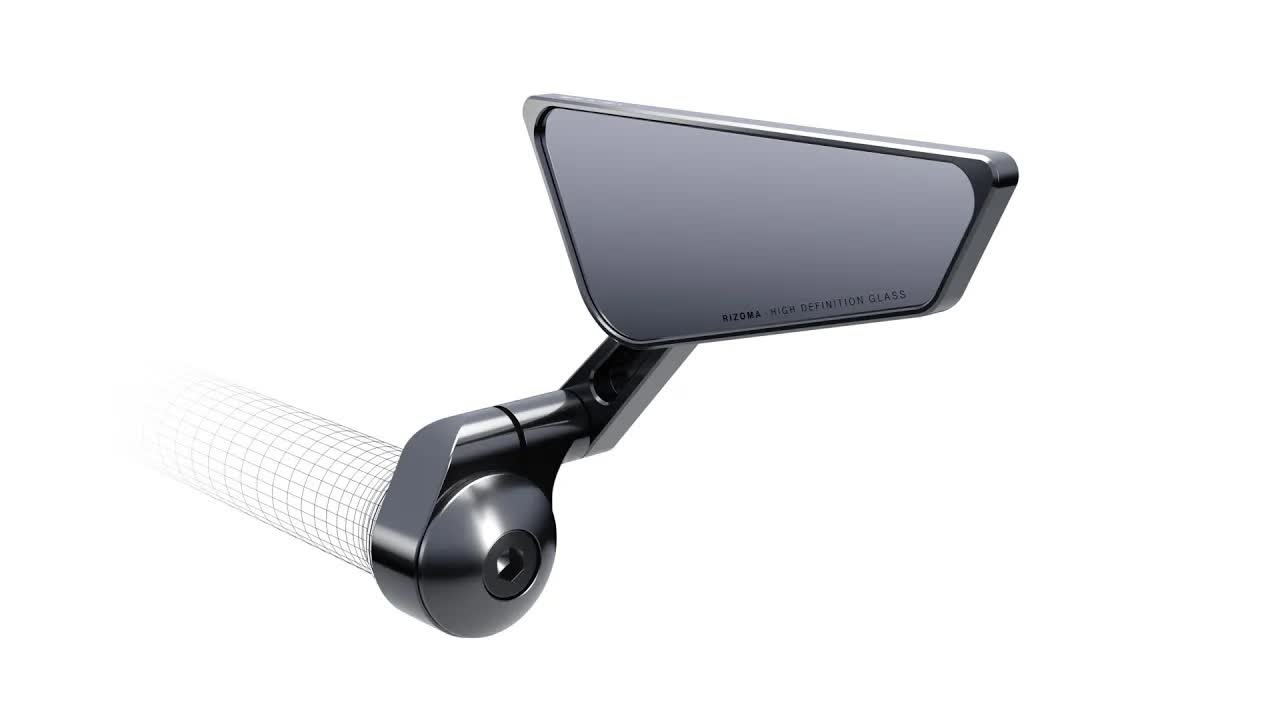 rizoma リゾマ ミラー 「Cut Edge / カットエッジ」 BS295B / BS296B